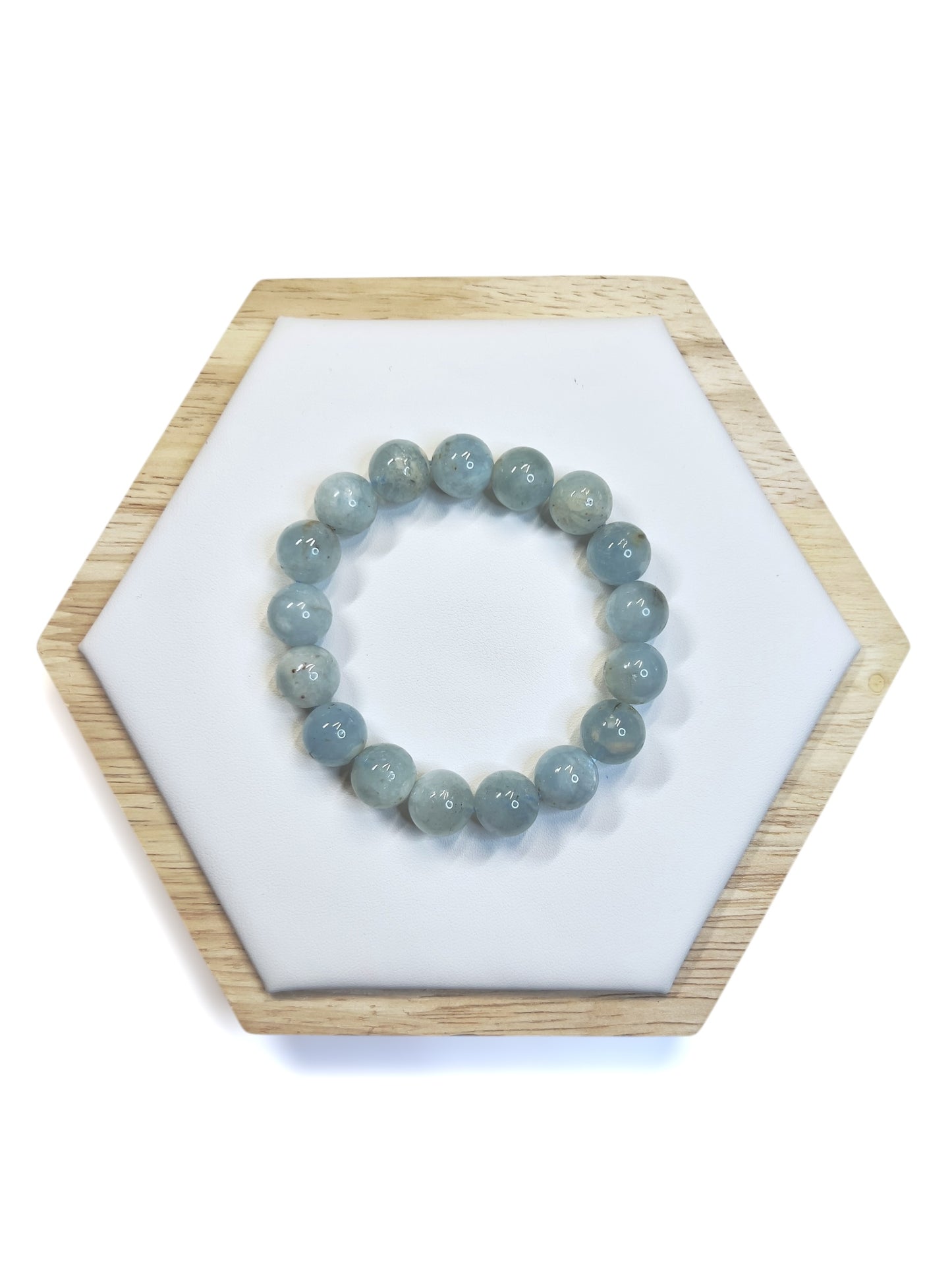 All Natural Aquamarine Bracelet
