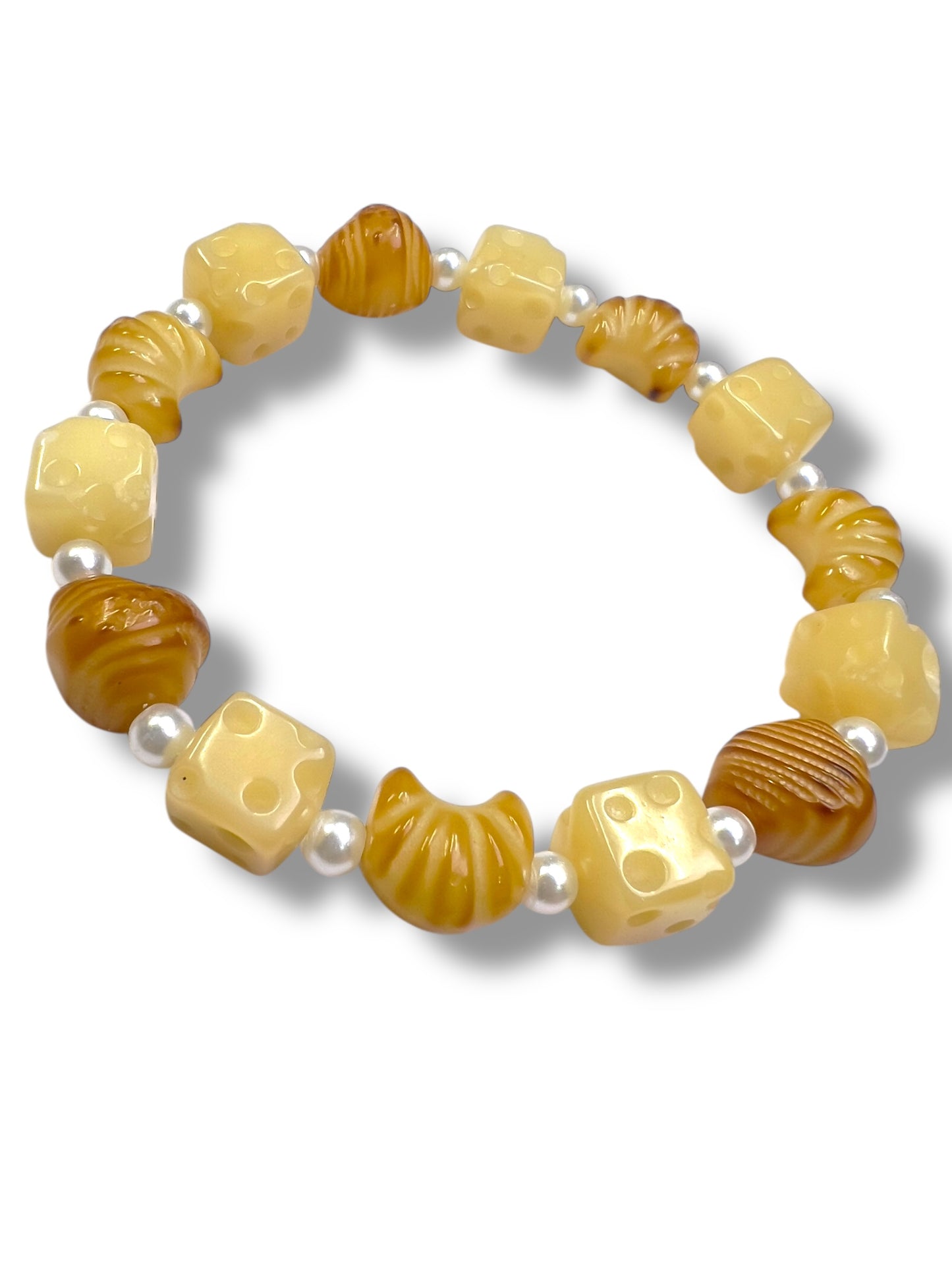 Cheesy Croissant – Handmade Jewelry with a Tasty Twist