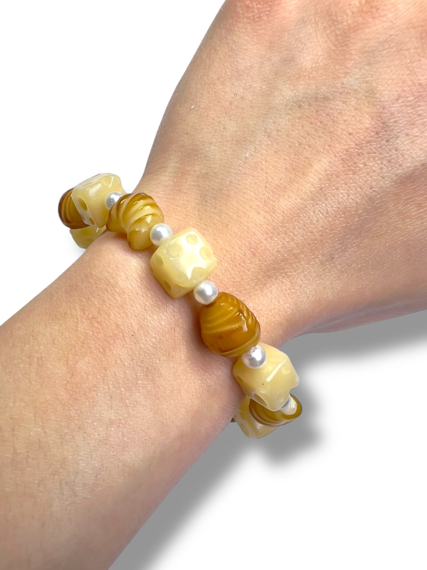 Cheesy Croissant – Handmade Jewelry with a Tasty Twist