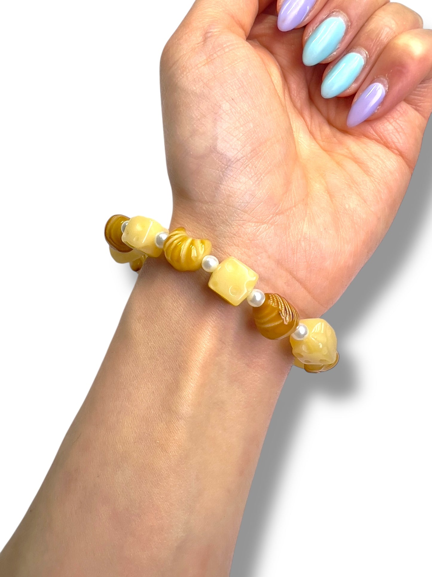 Cheesy Croissant – Handmade Jewelry with a Tasty Twist