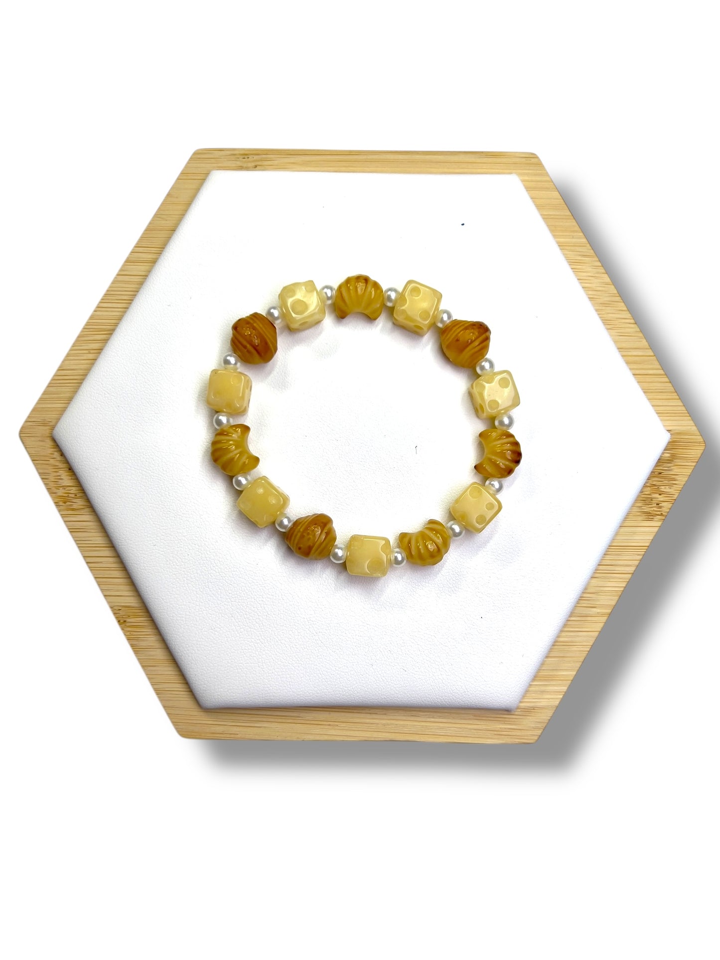 Cheesy Croissant – Handmade Jewelry with a Tasty Twist