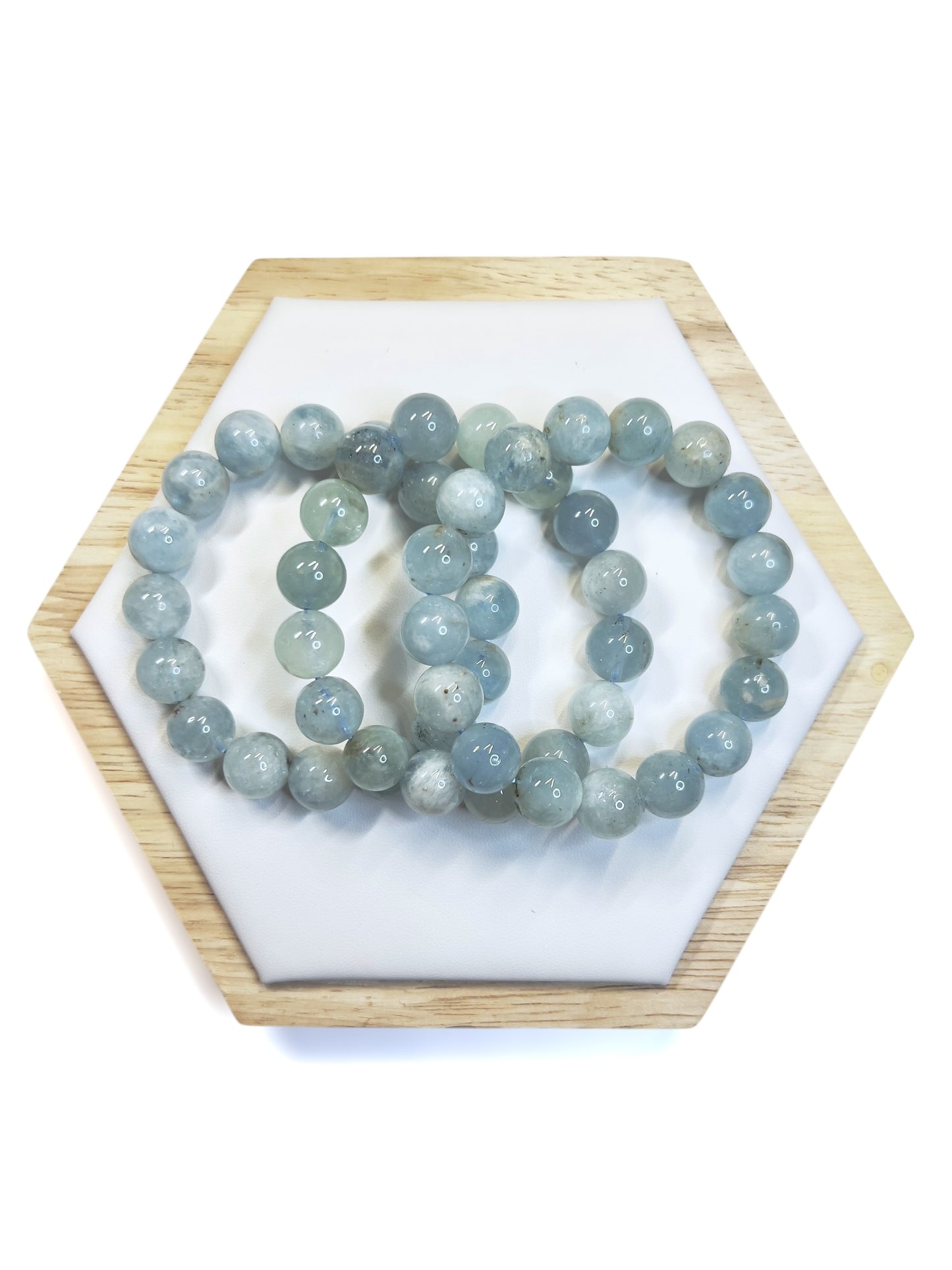 All Natural Aquamarine Bracelet - Affordable Elegance