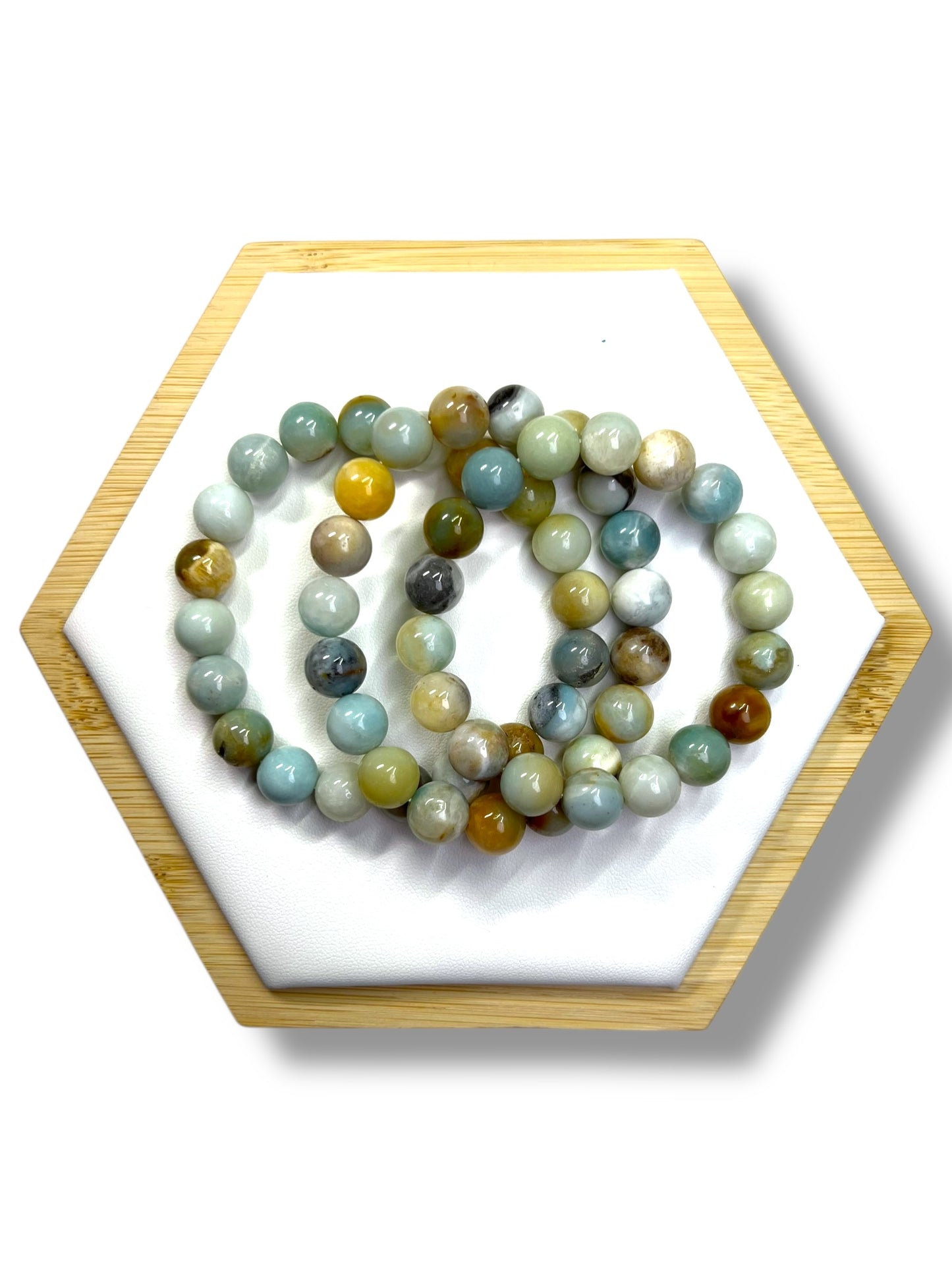 Caribbean Calcite Bracelet - Handmade Jewelry
