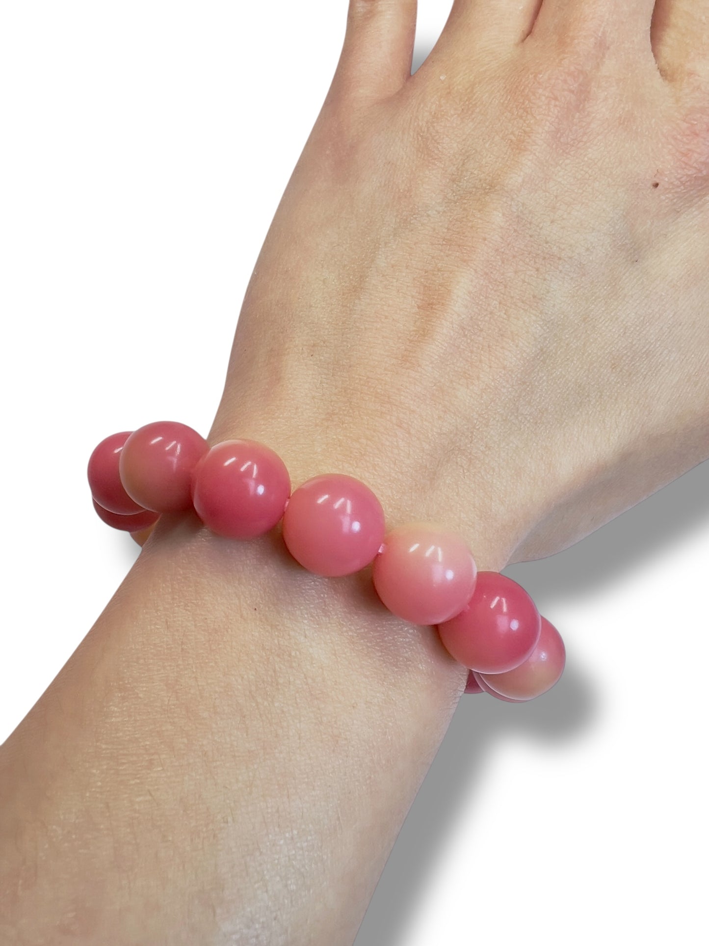 Peach Bohdi Bracelet - Handmade Jewelry