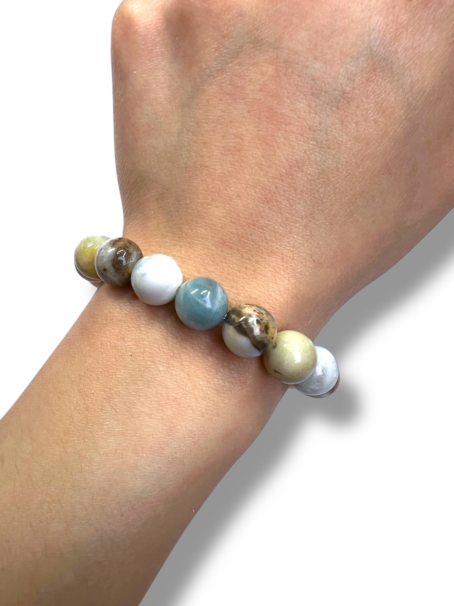 Caribbean Calcite Bracelet - Handmade Jewelry