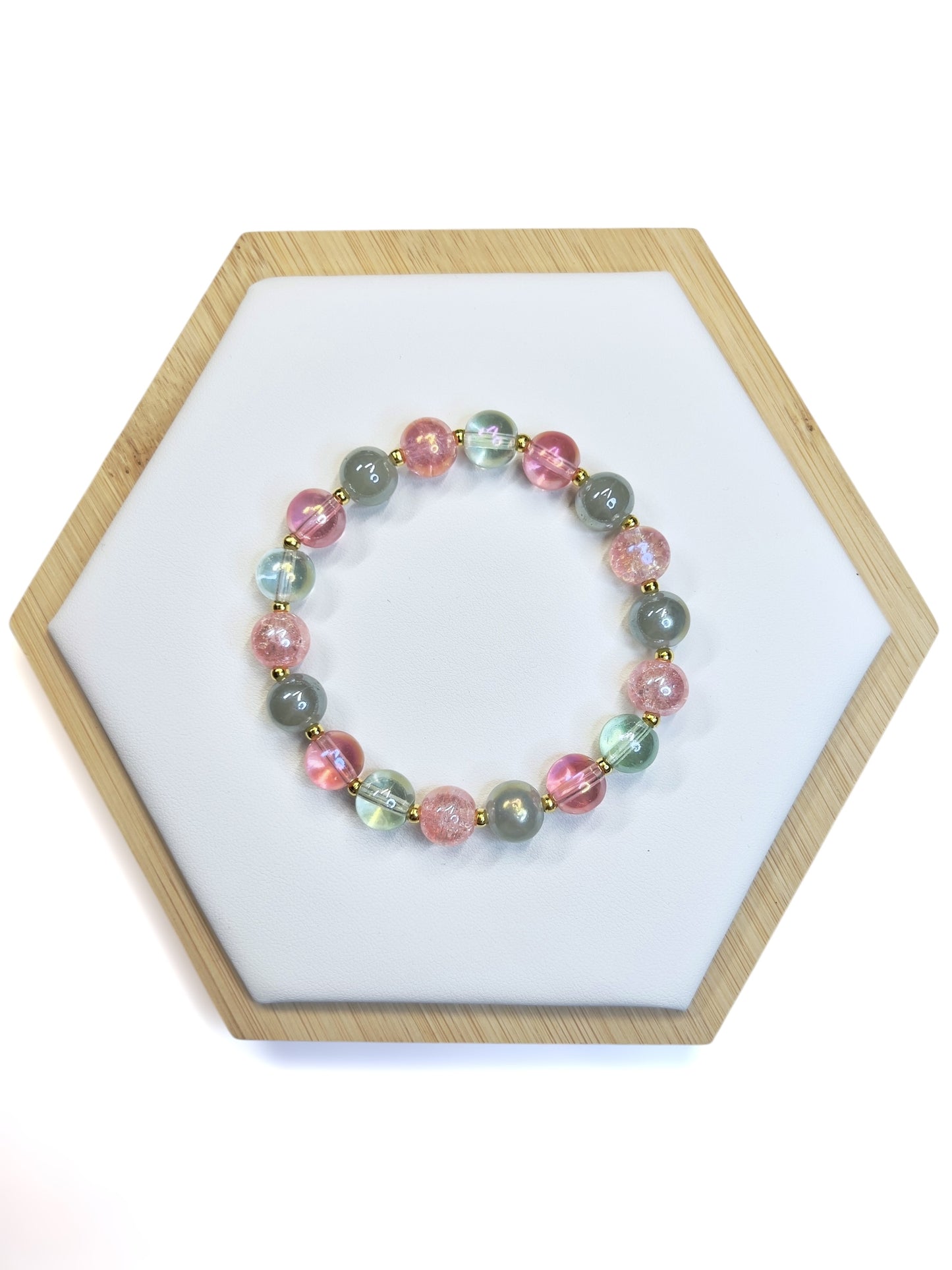 Christmas Lights - Handmade Holiday Bracelet