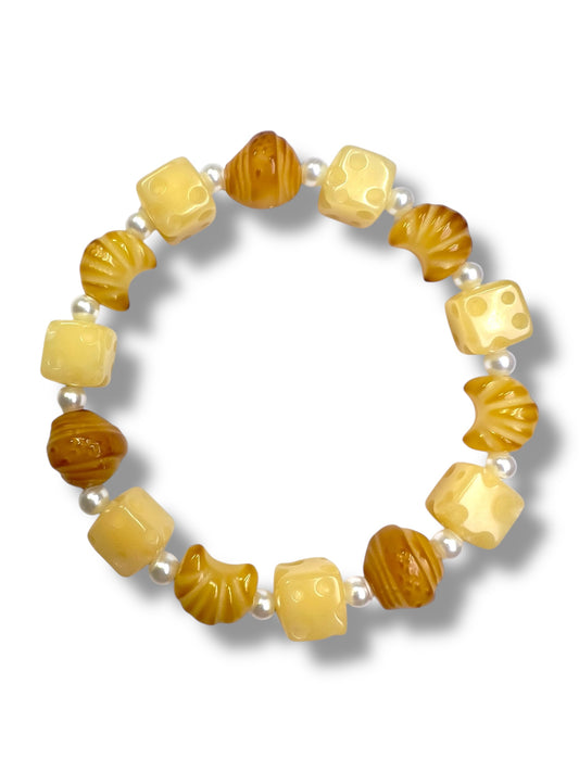 Cheesy Croissant – Handmade Jewelry with a Tasty Twist